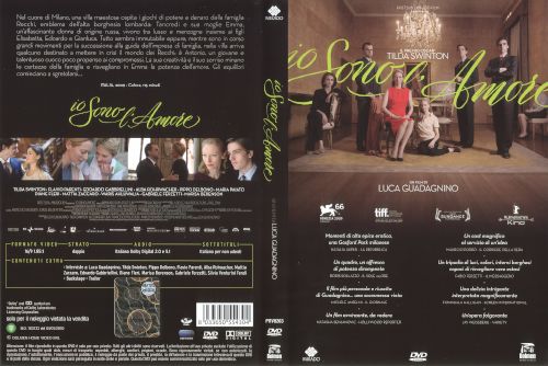 Io sono l'Amore - dvd ex noleggio distribuito da Cecchi Gori Home Video