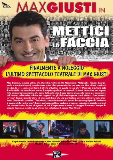 Mettici la faccia - dvd ex noleggio distribuito da 