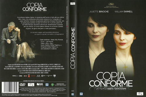 Copia conforme - dvd ex noleggio distribuito da 01 Distribuition - Rai Cinema