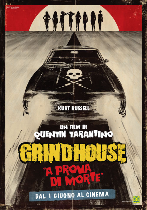 Grindhouse - 'A prova di morte' - dvd ex noleggio distribuito da 