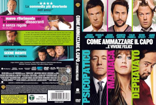 Come ammazzare il capo... e vivere felici - dvd ex noleggio distribuito da Warner Home Video