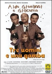 Tre uomini e una gamba - dvd ex noleggio distribuito da 