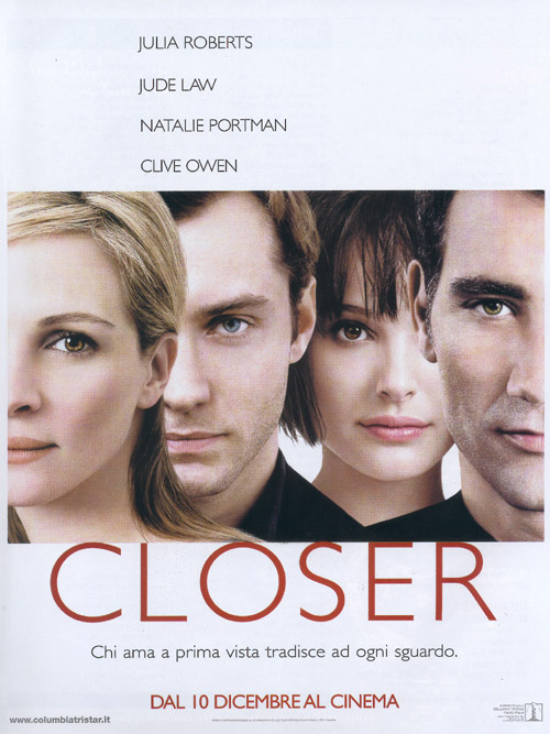 Closer - dvd ex noleggio distribuito da 