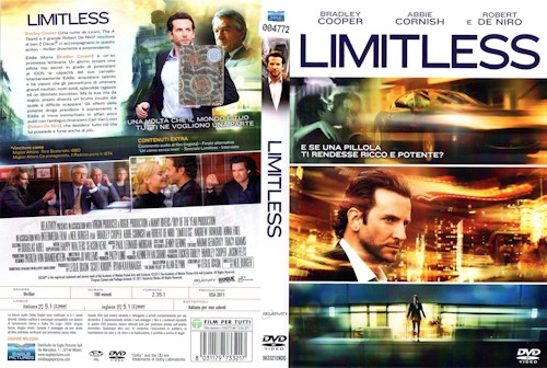 Limitless - dvd ex noleggio distribuito da Eagle Pictures