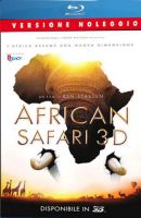 African Safari  3d BD  - blu-ray ex noleggio